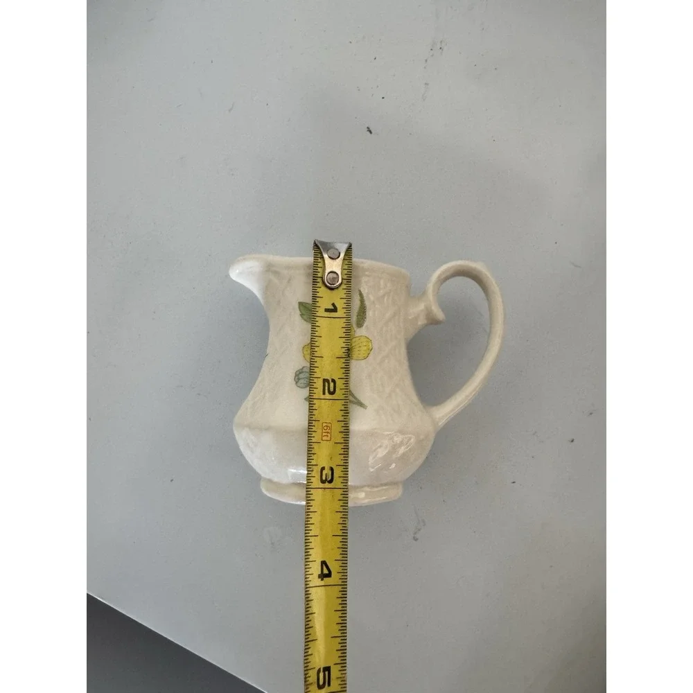 Sadler Windsor Basket‎ Weave Creamer & Sugar Set Made in England